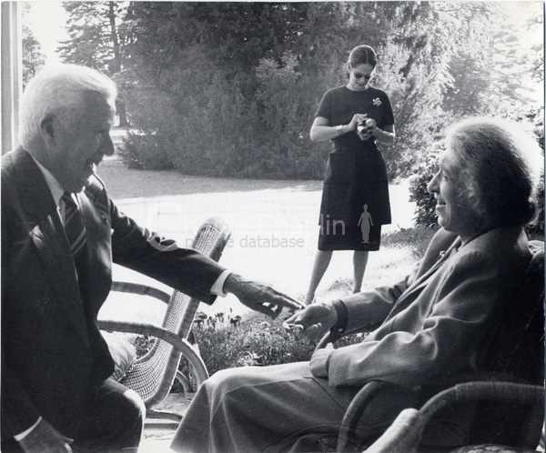 Chaplin and Clara Haskil