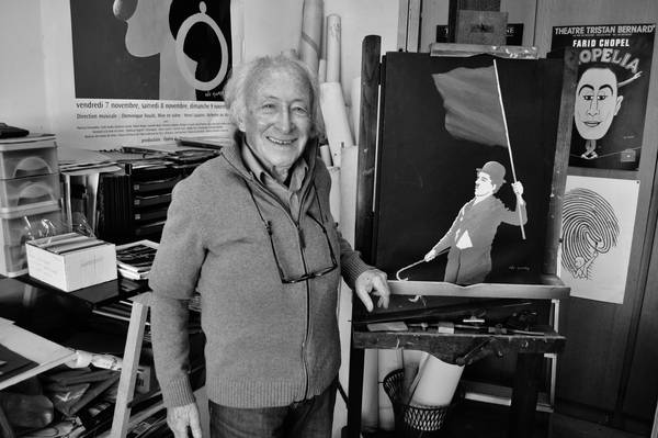 kouper in his studio portrait by arnold lozano