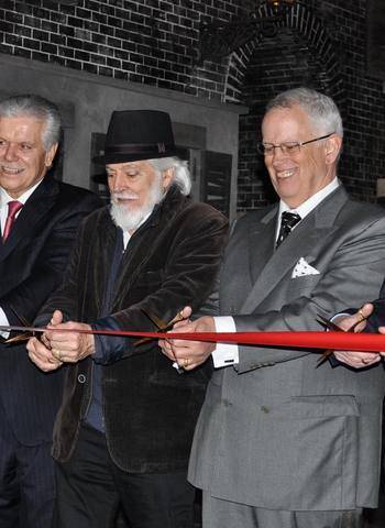 Michael and Eugene Chaplin  Ribbon cutting ceremony