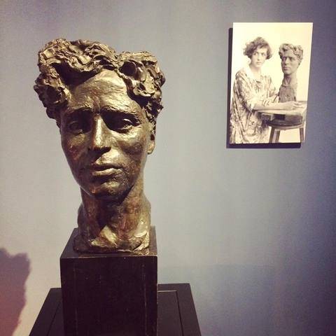 clare sheridan bust  opening of Chaplin s World