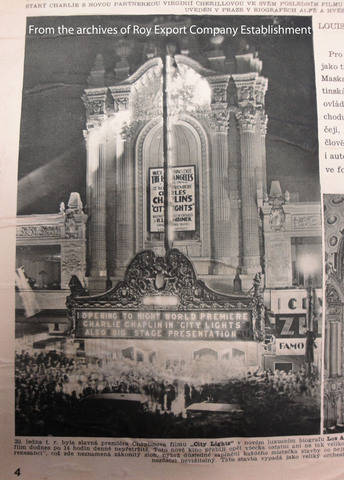 Première des Lumières de la ville au Los Angeles Theatre, Hollywood