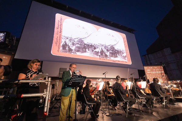 photo 6 Gian Luca Farinelli GOLD RUSH chaplin   Lorenzo Burlando