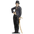 Square charlie chaplin figurine